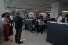 Visita del Vicerrector Héctor Raul Solís Gadea 