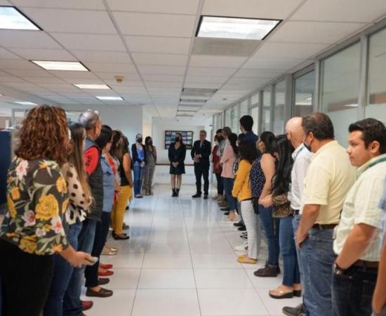Visita del Vicerrector Héctor Raul Solís Gadea 