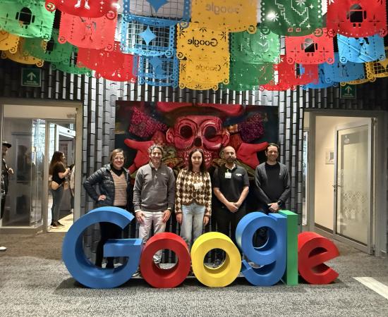La CGTA de visita en las oficinas de Google en CDMX 