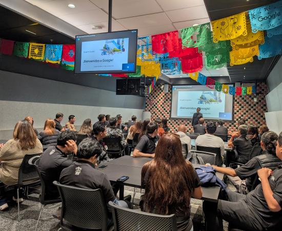 La CGTA de visita en las oficinas de Google en CDMX 